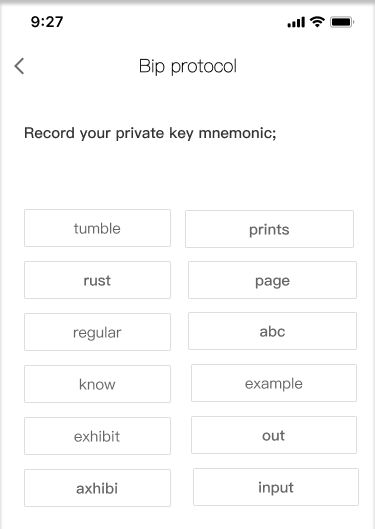mnemonic